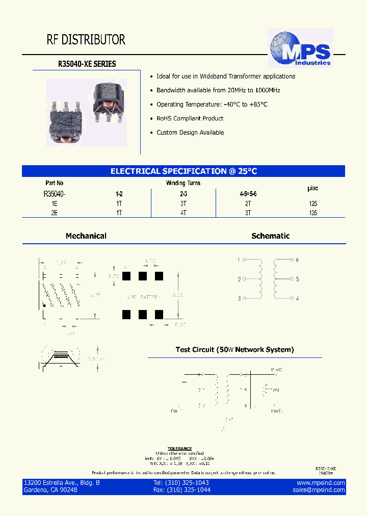 R350401E_8011614.PDF Datasheet