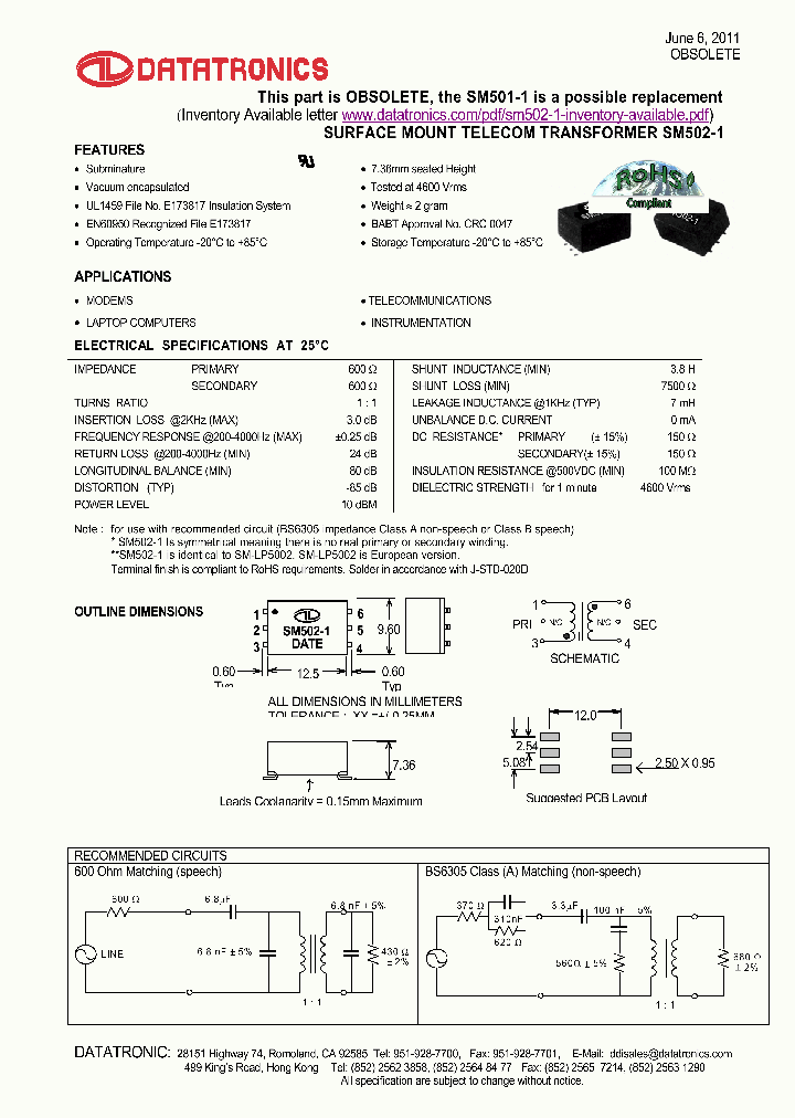SM502-1_8011550.PDF Datasheet
