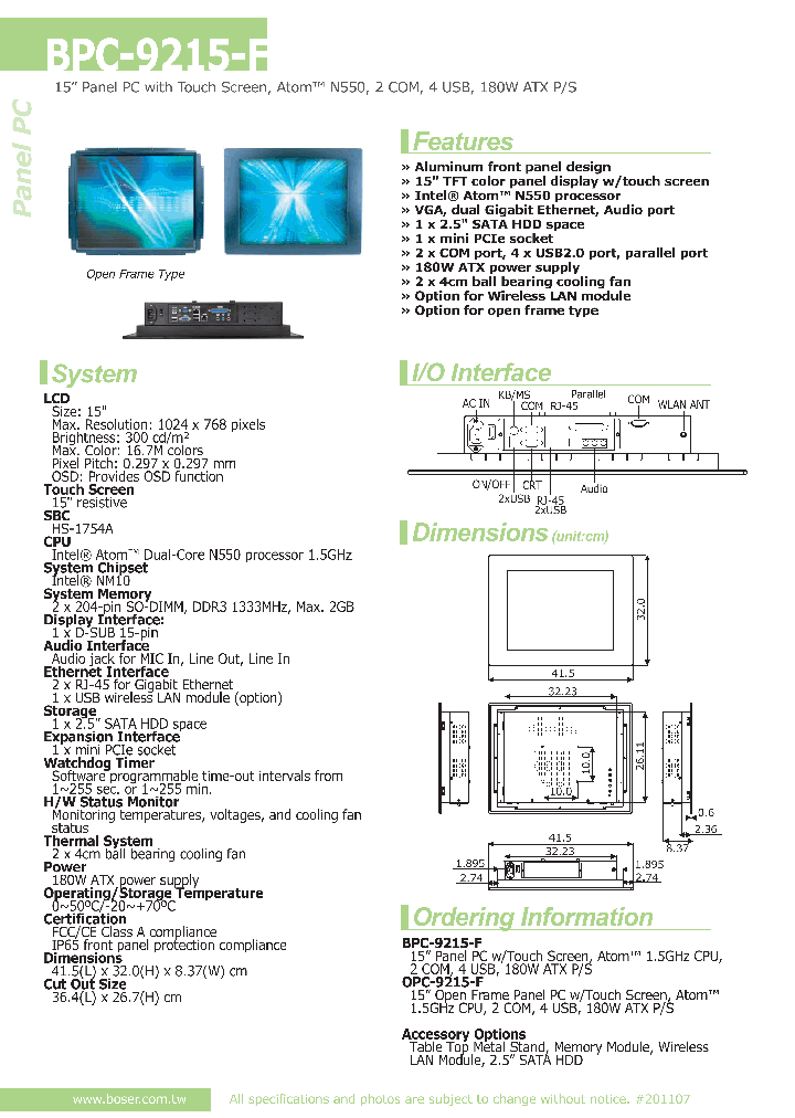 OPC-9215-F_8012479.PDF Datasheet
