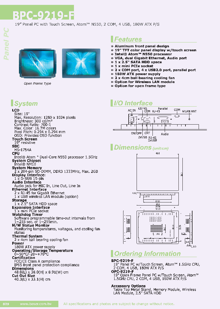 OPC-9219-F_8012486.PDF Datasheet