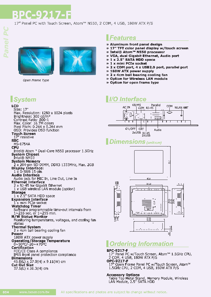 OPC-9217-F_8012482.PDF Datasheet