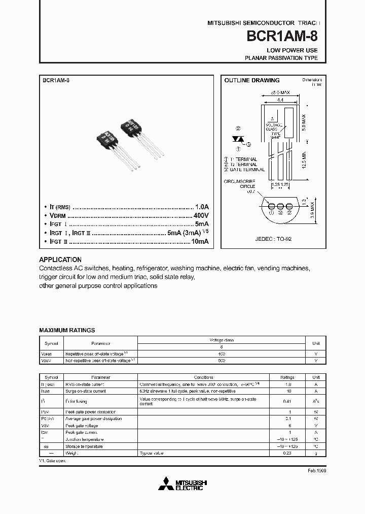 BCR1AM-8_8012659.PDF Datasheet