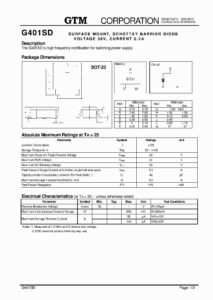 G401SD_8014509.PDF Datasheet