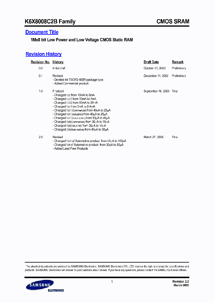 K6X8008C2B-UF550_8013770.PDF Datasheet