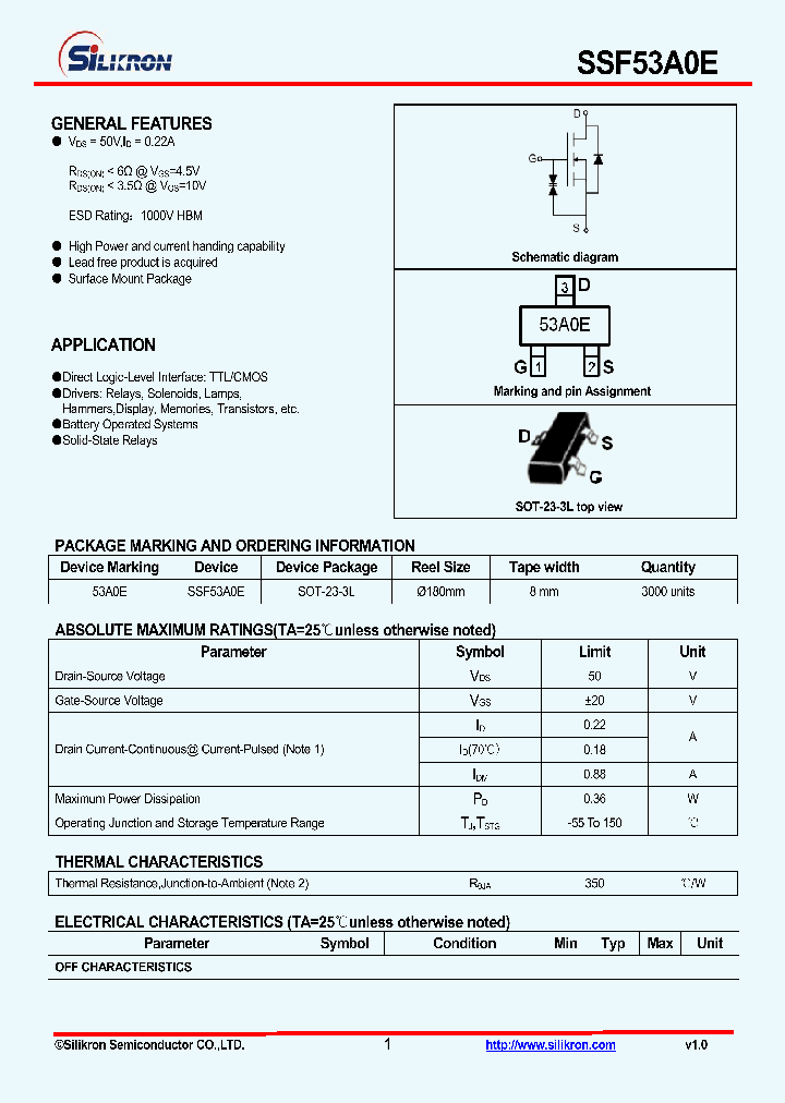 SSF53A0E_8015737.PDF Datasheet