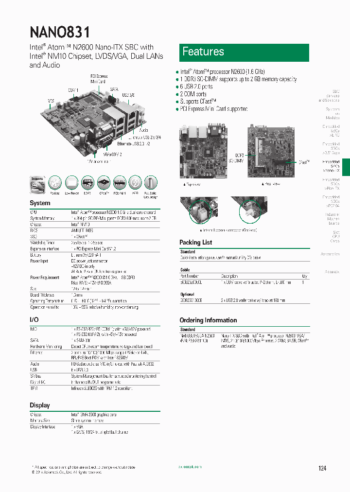 NANO831VGGA-N2600_8015876.PDF Datasheet