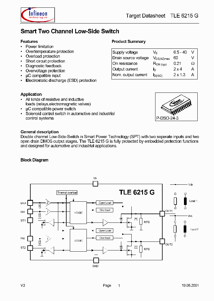 TLE6215CHIP_8016218.PDF Datasheet