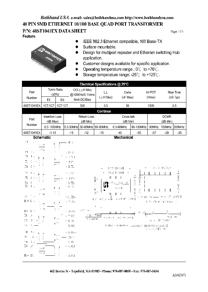 40ST1041EX_8016158.PDF Datasheet