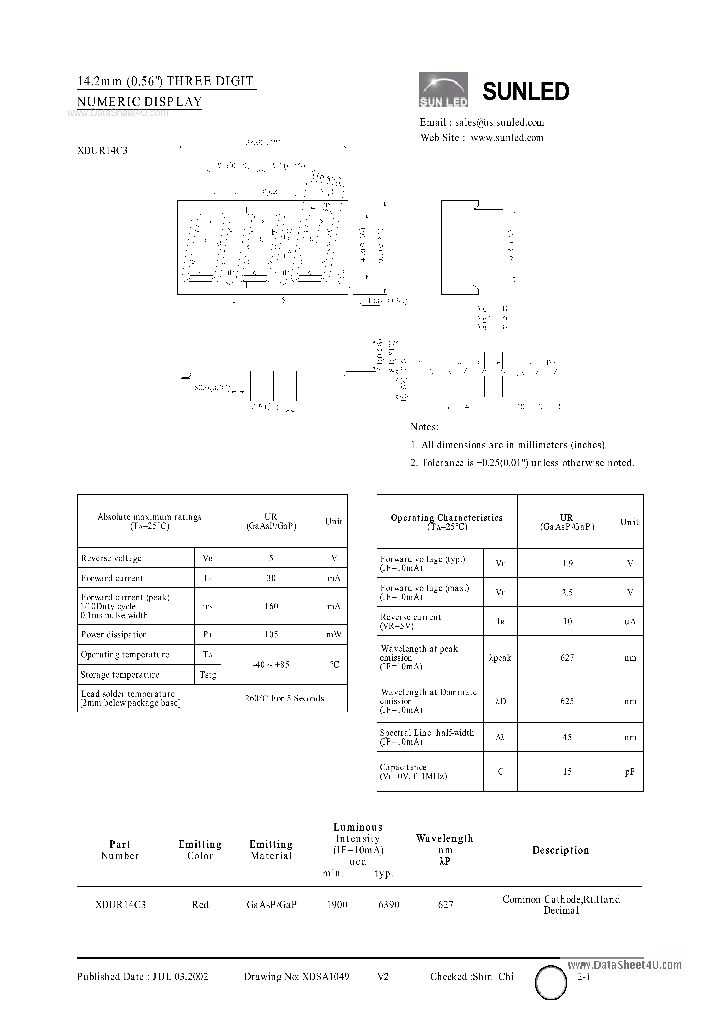 XDUR14C3_7811790.PDF Datasheet