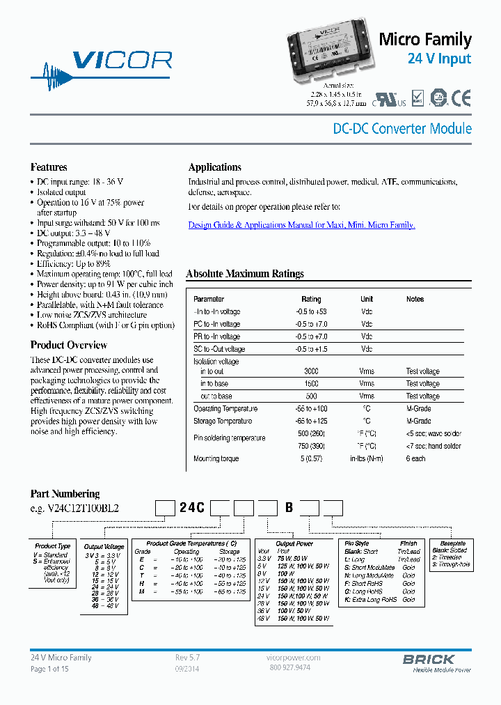 V24C5C100BL3_8016986.PDF Datasheet