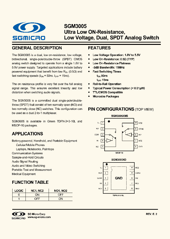 SGM3005-15_8018253.PDF Datasheet