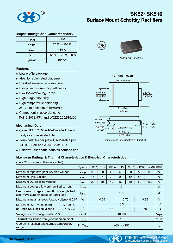 SK510_8018602.PDF Datasheet