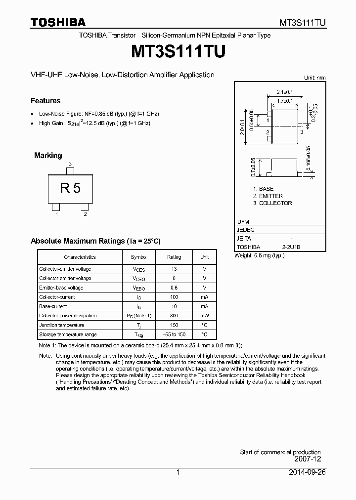 MT3S111TU_8019229.PDF Datasheet