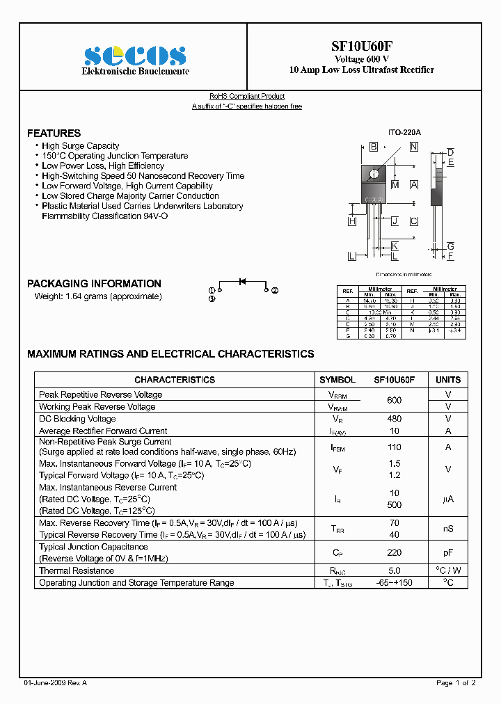 SF10U60F_8019296.PDF Datasheet