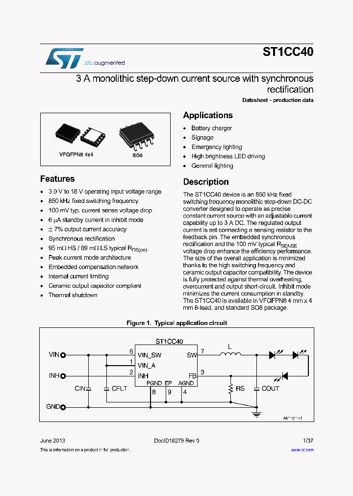 ST1CC40PUR_8019814.PDF Datasheet