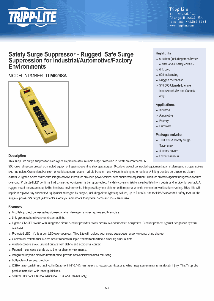 TLM626SA_8020096.PDF Datasheet