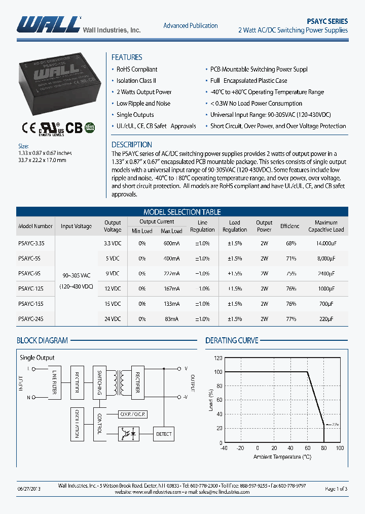 PSAYC-15S_8020262.PDF Datasheet