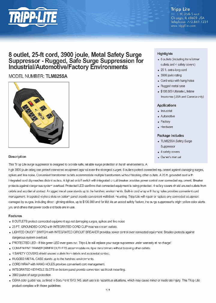 TLM825SA_8020101.PDF Datasheet