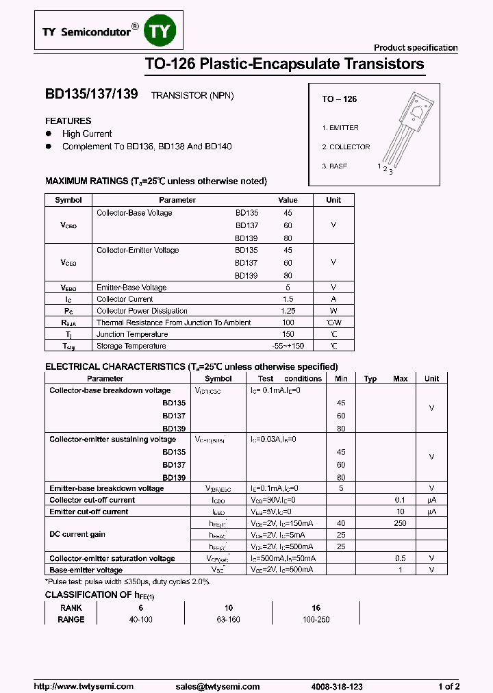 BD139_8021507.PDF Datasheet