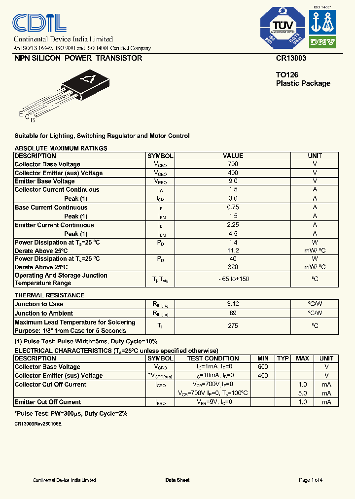 CR13003_8021711.PDF Datasheet