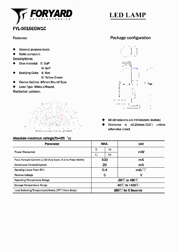 FYL-5016EGW1C_8024799.PDF Datasheet