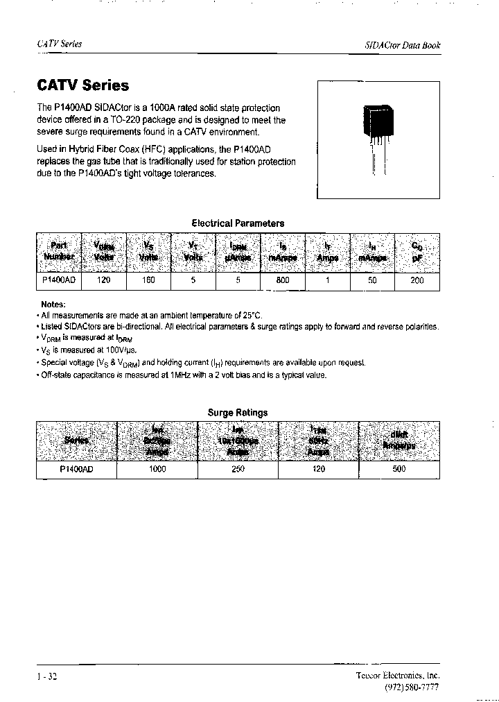 P1400AD61_8025007.PDF Datasheet
