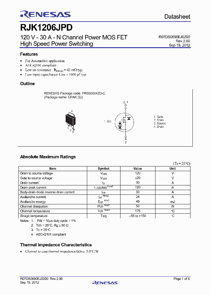 RJK1206JPD_8025277.PDF Datasheet
