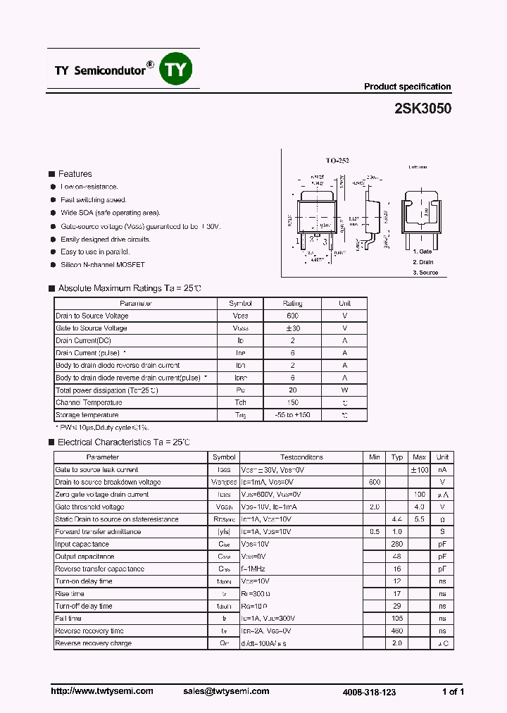 2SK3050_8025544.PDF Datasheet