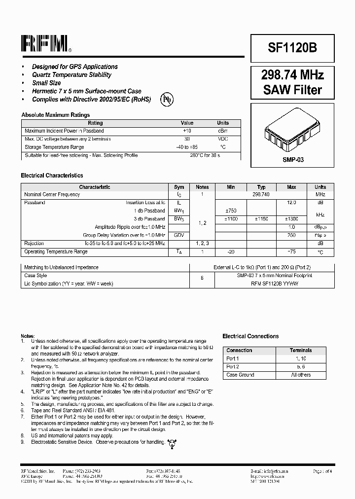 SF1120B_8025966.PDF Datasheet