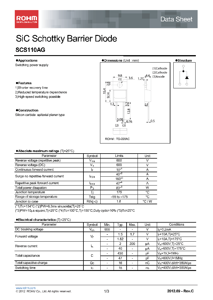 SCS110AGC_8026254.PDF Datasheet