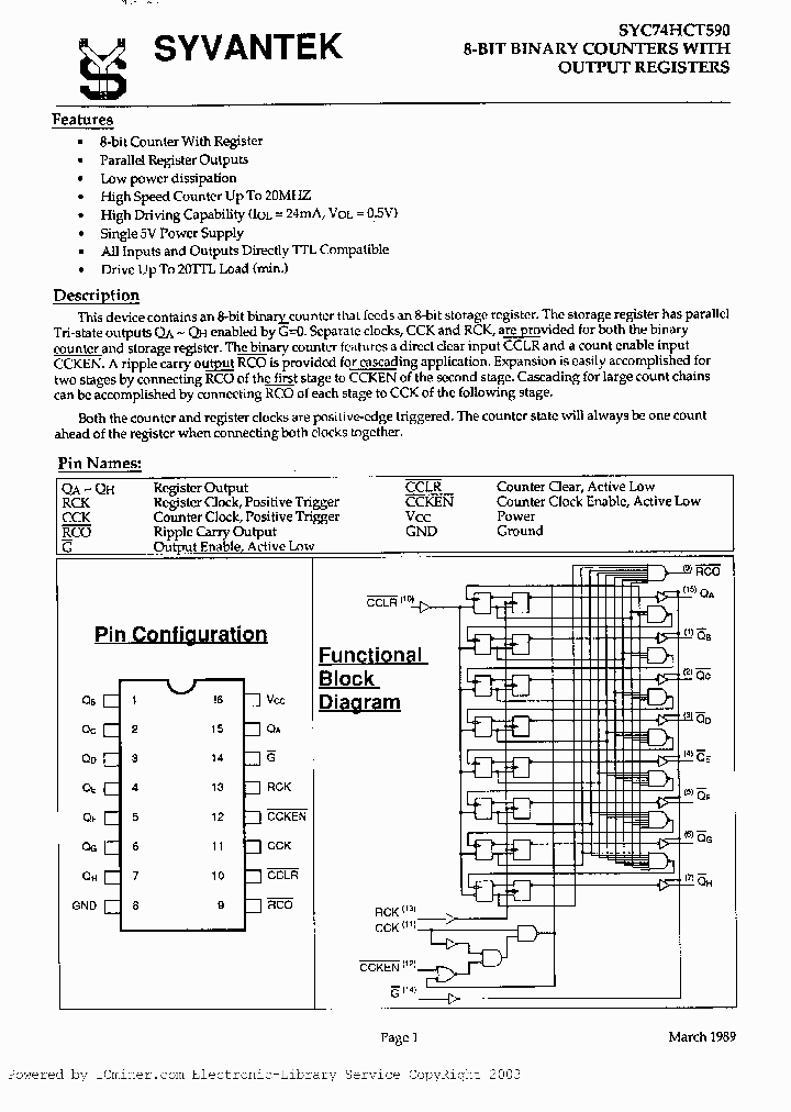SYC74HCT590_8026367.PDF Datasheet