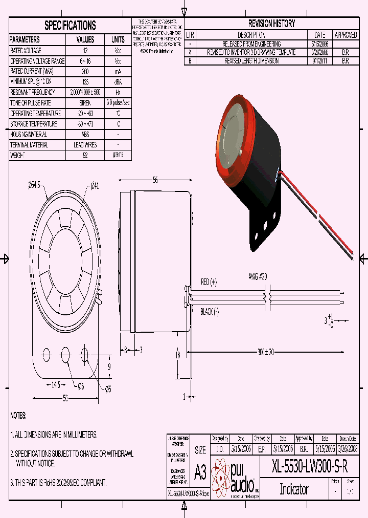 XL-5530-LW300-S-R_8026917.PDF Datasheet