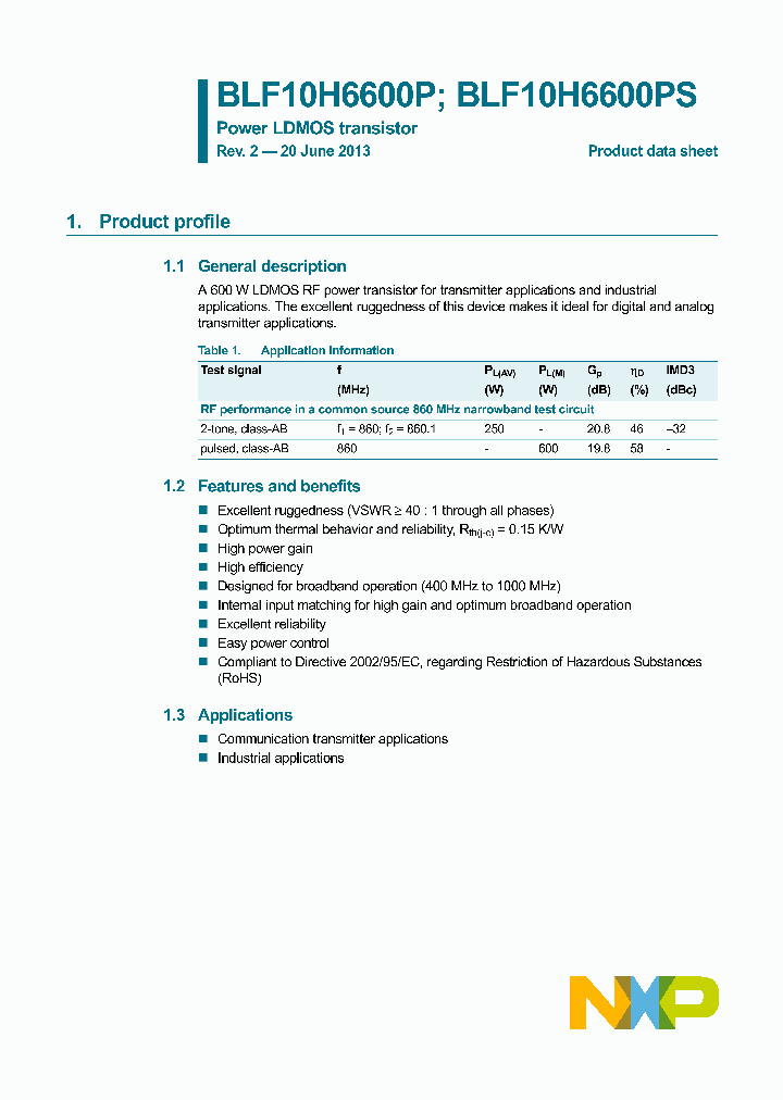 BLF10H6600P_8028558.PDF Datasheet