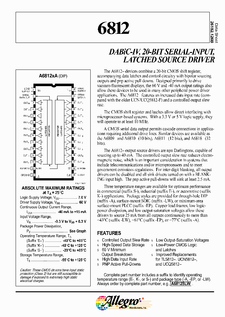 A6812KA_8028016.PDF Datasheet