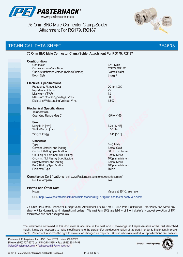 PE4603_8029410.PDF Datasheet