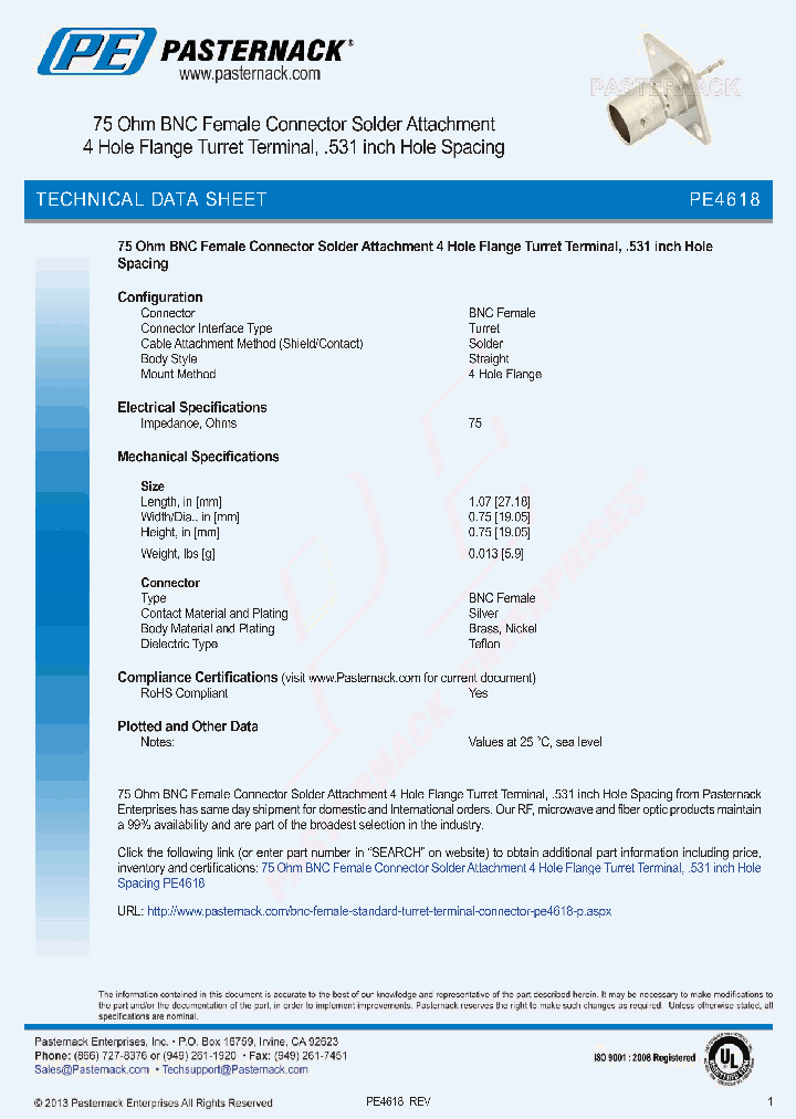 PE4618_8029420.PDF Datasheet