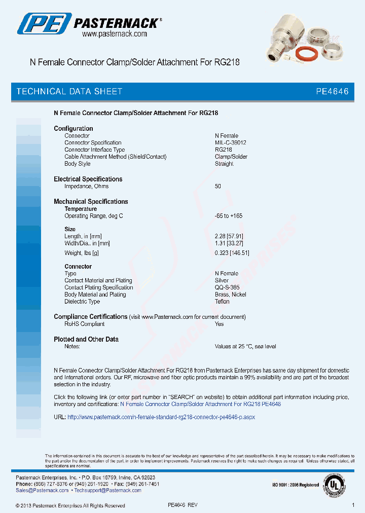 PE4646_8029436.PDF Datasheet