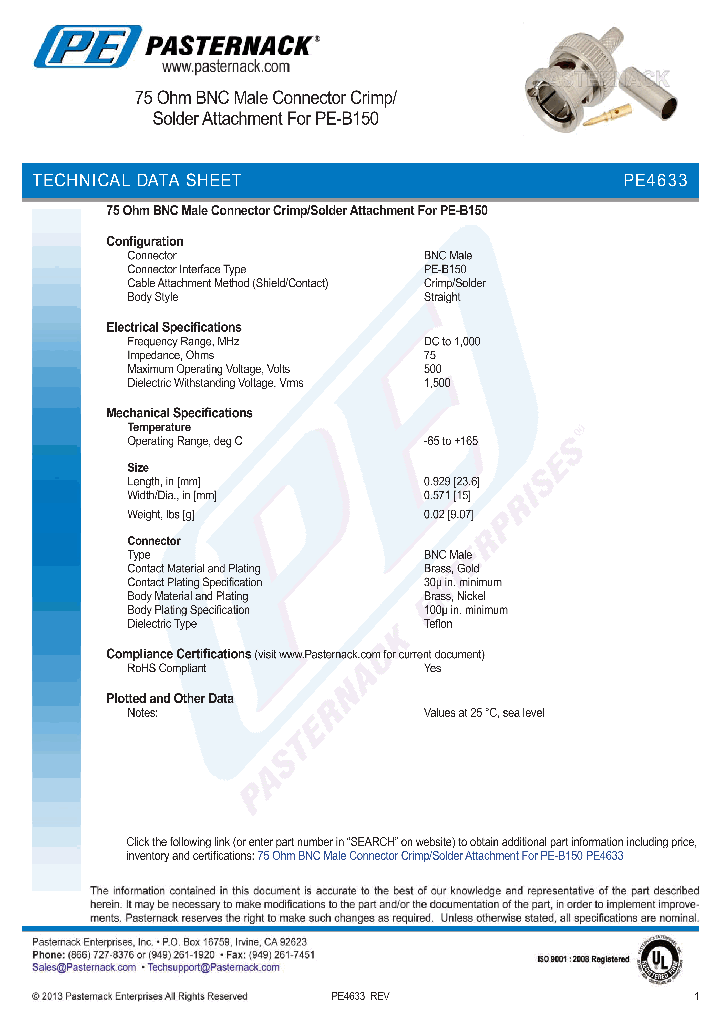 PE4633_8029428.PDF Datasheet