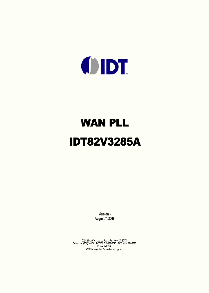 82V3285AEQG_8029184.PDF Datasheet
