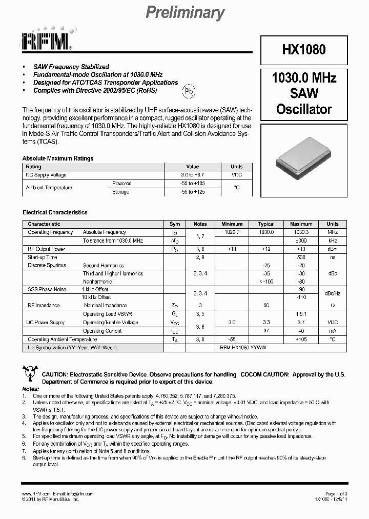 HX1080_8030955.PDF Datasheet