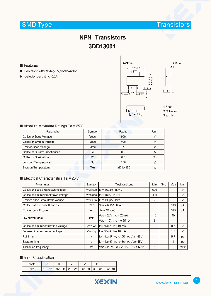 3DD13001-15_8031469.PDF Datasheet