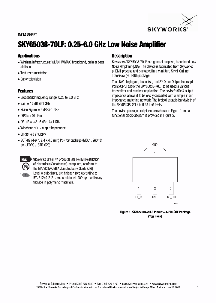 SKY65038-70LF_8031414.PDF Datasheet