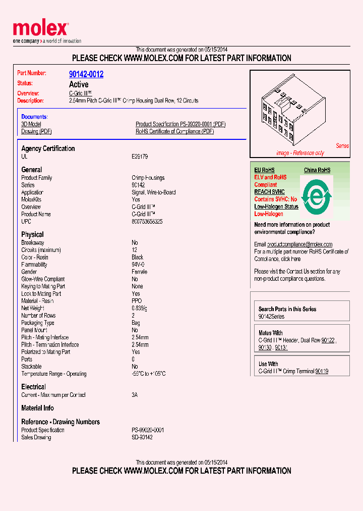 90142-0012_8032329.PDF Datasheet