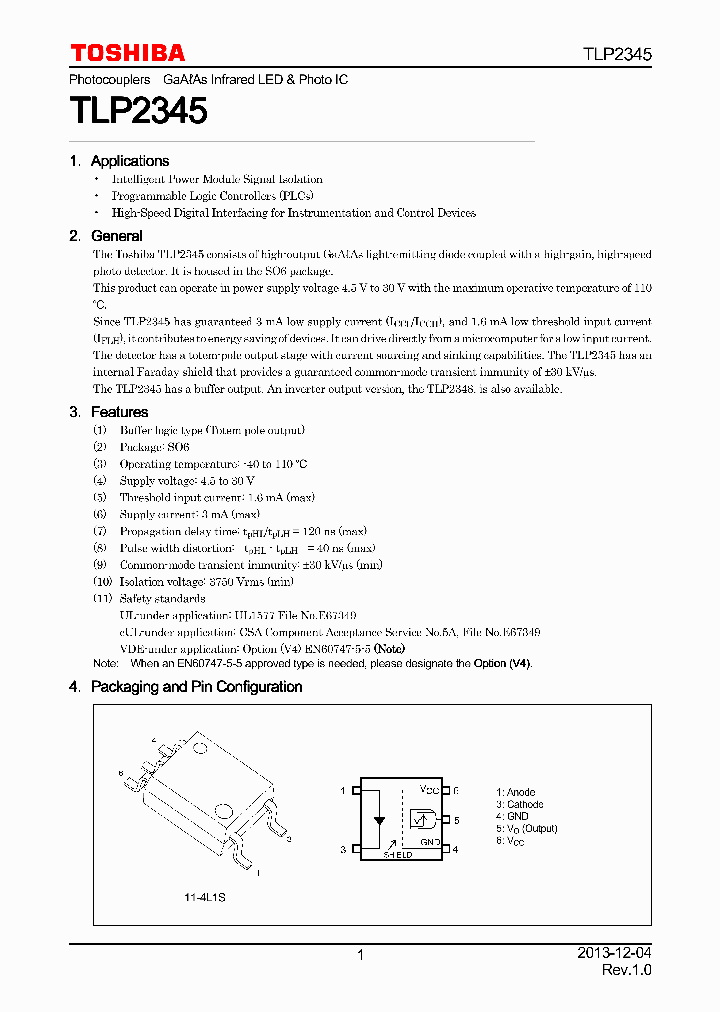 TLP2345_8033234.PDF Datasheet