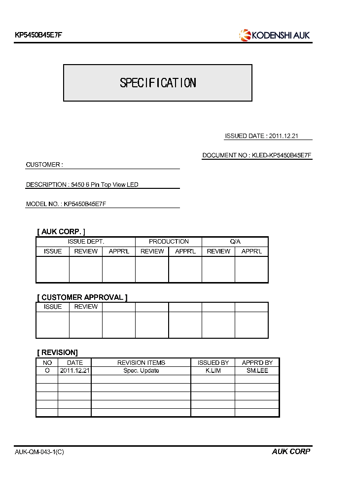 KP5450B45E7F_8036097.PDF Datasheet