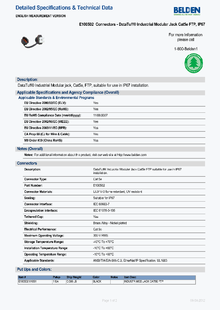E100502_8036338.PDF Datasheet