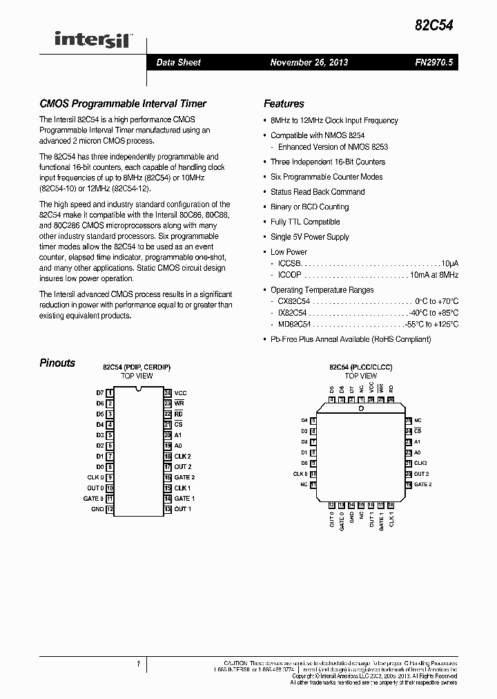 CS82C54-10Z96_8036454.PDF Datasheet