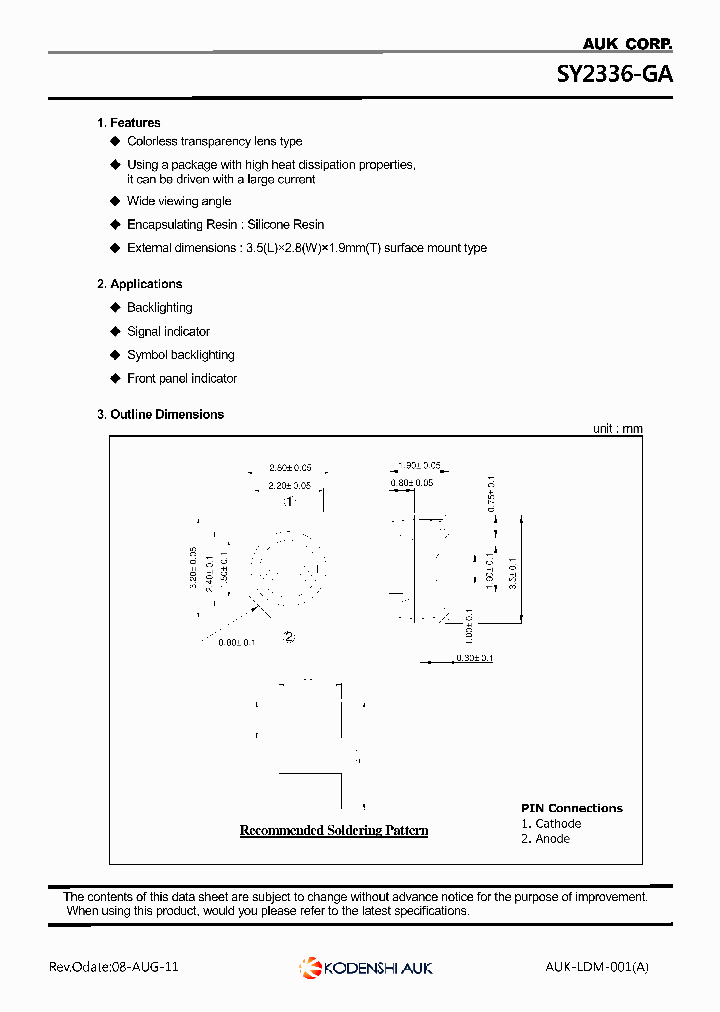 SY2336-GA_8036673.PDF Datasheet