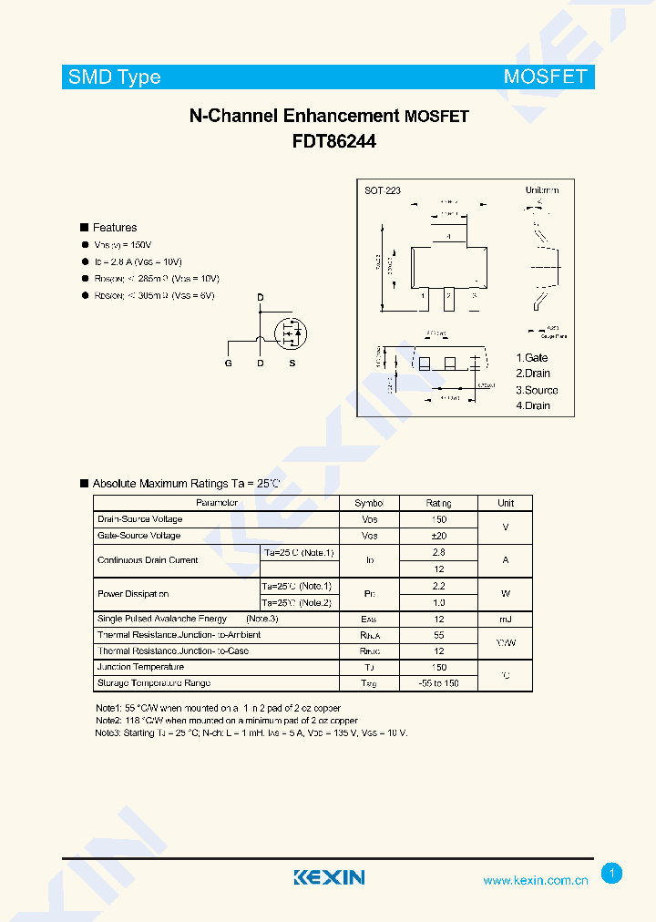 FDT86244_8037228.PDF Datasheet