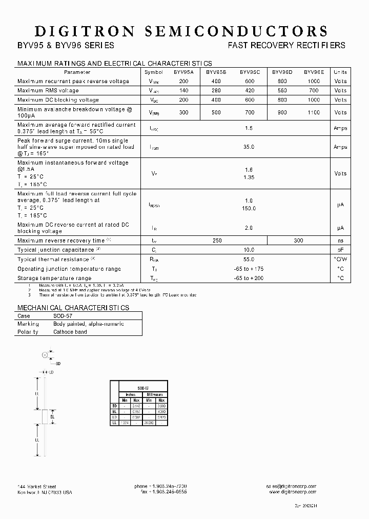 BYV95_8037899.PDF Datasheet